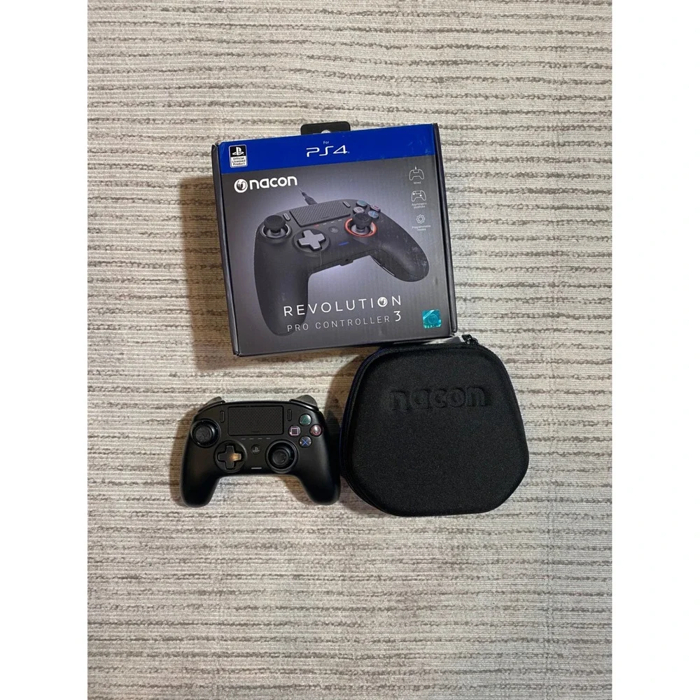Nacon Revolution Pro Controller 3 PS4 PC Wired Gamepad Black SLEH-00642